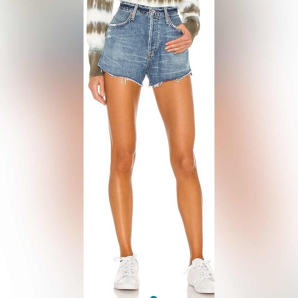 Citizens Of Humanity x Revolve Annabelle Cut Off Short Solano Canyon Wash